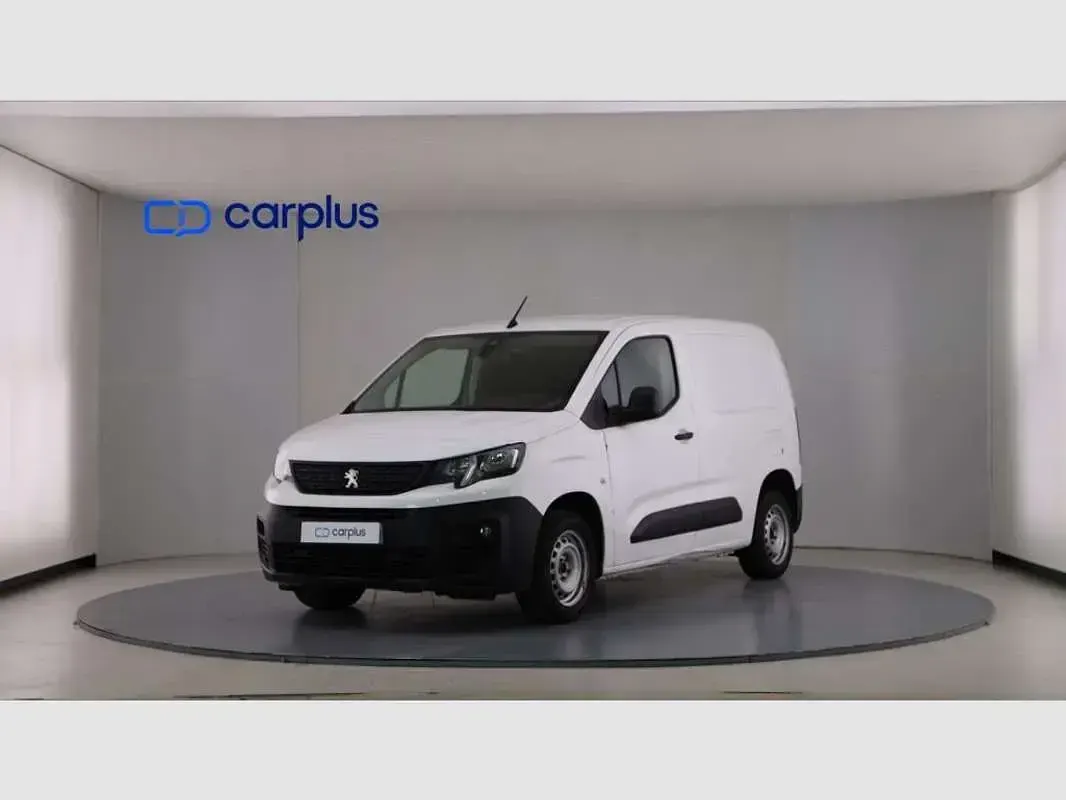 Usado Peugeot Partner S 102 CV (75 kW) 2021 Blanco Monovolumen