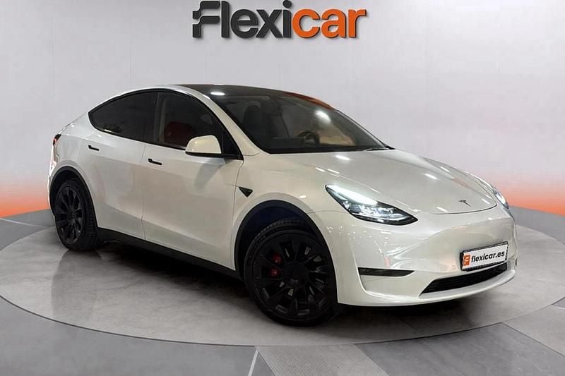 Blanco Usado 2021 Tesla Model Y SUV | 31.990 € (Precio justo) - Imagen 1/4