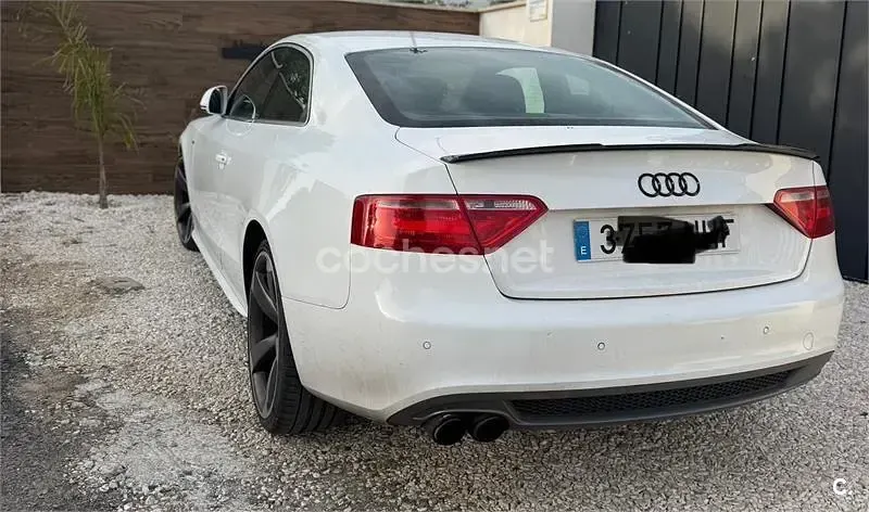 Usado Audi A5 170 CV (125 kW) 2008 Blanco Coupe