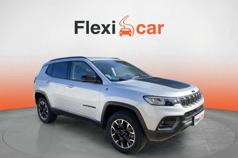 Gris Usado 2022 Jeep Compass Trailhawk SUV | 19.790 € (Super precio) - Imagen 1/4