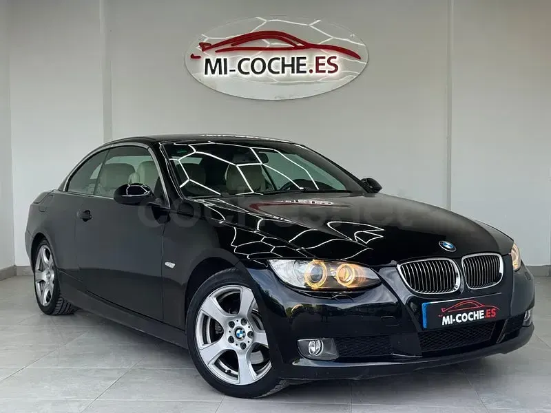 Usado BMW 325 Cabriolet Sport Line 218 CV (160 kW) 2008 Negro Descapotable