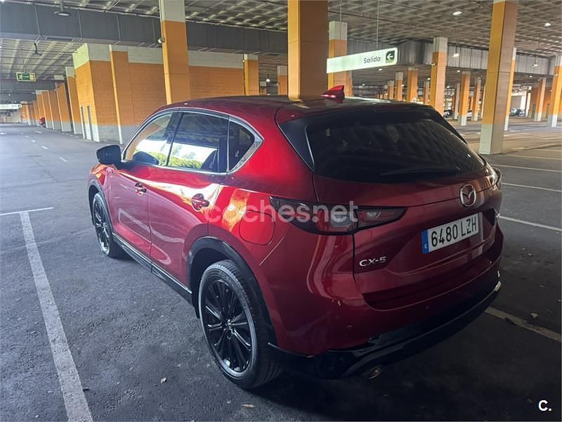 Usado Mazda CX-5 Homura-Line 194 CV (142 kW) 2022 Rojo SUV