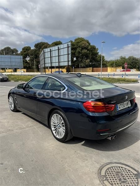 Usado BMW 420 190 CV (139 kW) 2015 Azul Coupe