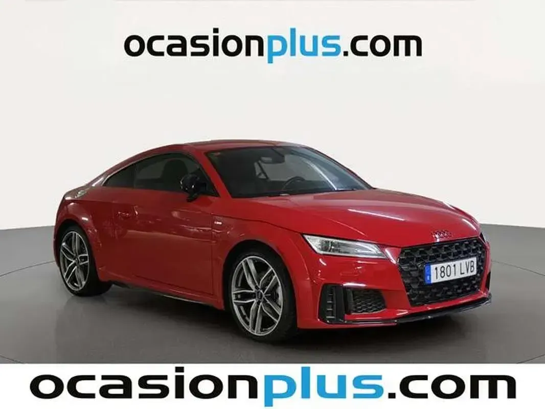 Usado Audi TT S-Line 197 CV (144 kW) 2021 Rojo Coupe