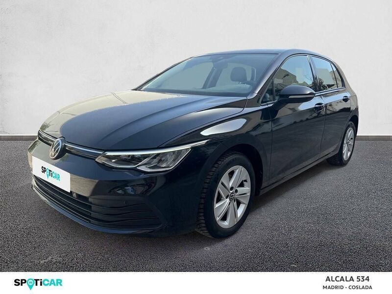 Negro Usado 2022 VW Golf VIII Life | 23.990 € (Precio justo) - Imagen 1/4