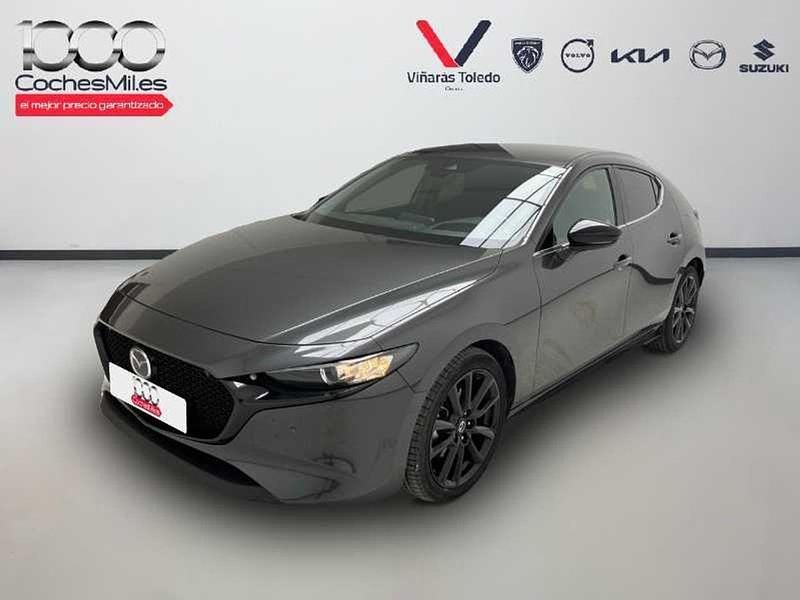 Gris Usado 2023 Mazda 3 Homura-Line Berlina | 24.490 € (Precio justo) - Imagen 1/4
