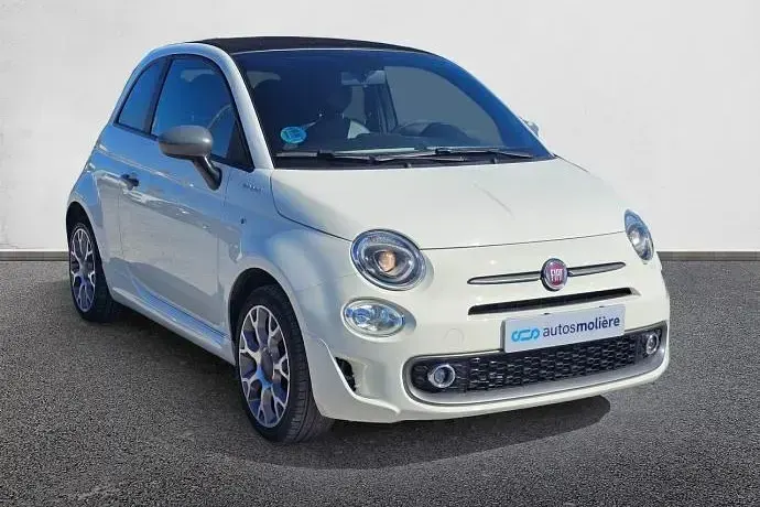 Usado Fiat 500C Sport 71 CV (52 kW) 2022 Blanco Descapotable