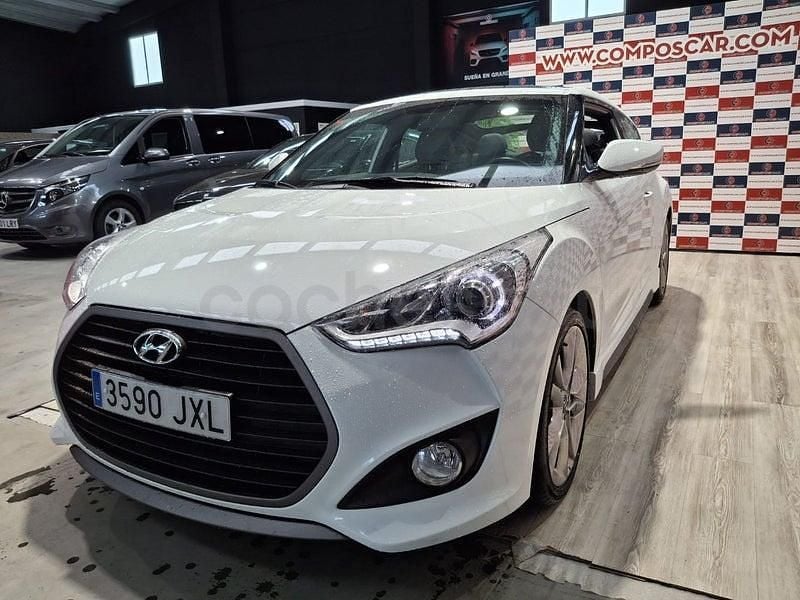 Usado Hyundai Veloster Turbo 186 CV (136 kW) 2017 Blanco Utilitario