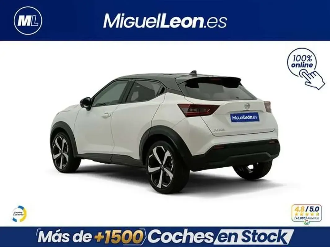 Usado Nissan Juke N-Connecta 114 CV (83 kW) 2020 Blanco SUV