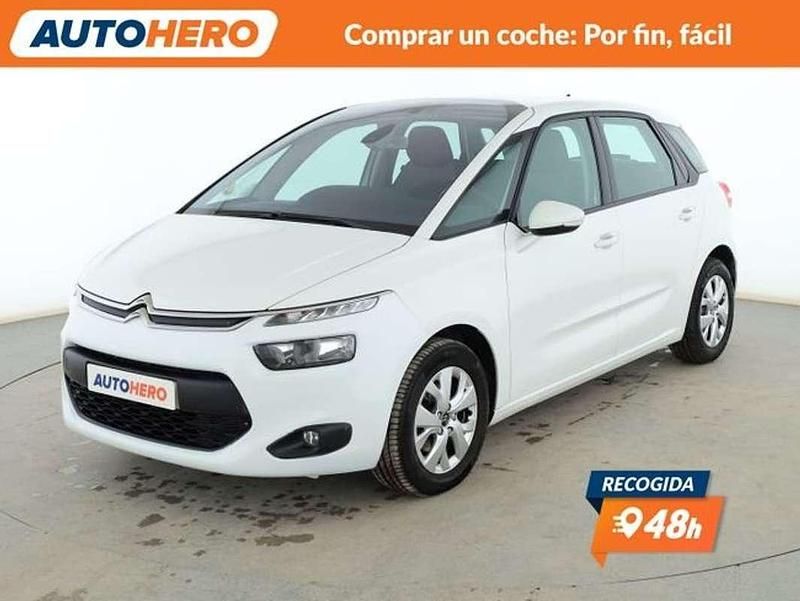 Usado Citroën C4 Seduction 114 CV (83 kW) 2014 Blanco Utilitario