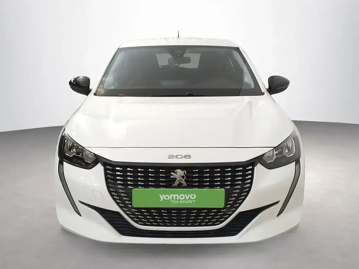 Usado Peugeot 208 Active 101 CV (74 kW) 2022 Blanco Utilitario