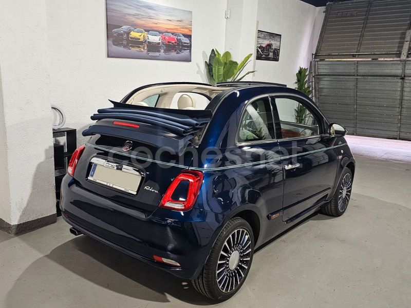 Azul Usado 2018 Fiat 500C Collezione Descapotable | 12.500 € (Un poco caro) - Imagen 1/4