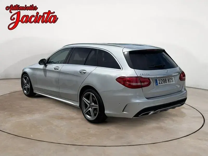 Usado Mercedes C220 170 CV (125 kW) 2017 Gris / plata Familiar