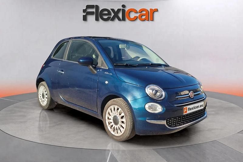 Azul Usado 2022 Fiat 500 Dolcevita Berlina | 9290 € (Precio justo) - Imagen 1/4
