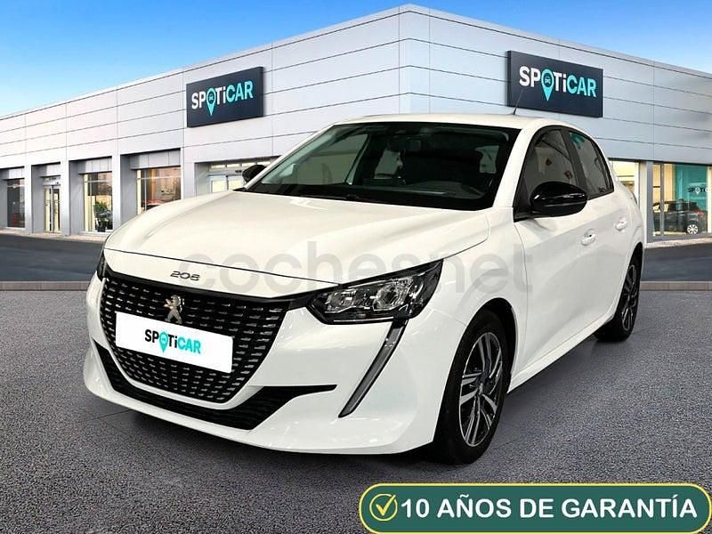 Usado Peugeot 208 Active 100 CV (73 kW) 2023 Blanco Utilitario