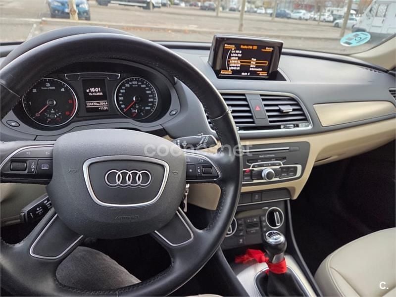 Usado Audi Q3 S-Line 150 CV (110 kW) 2015 Gris / plata SUV