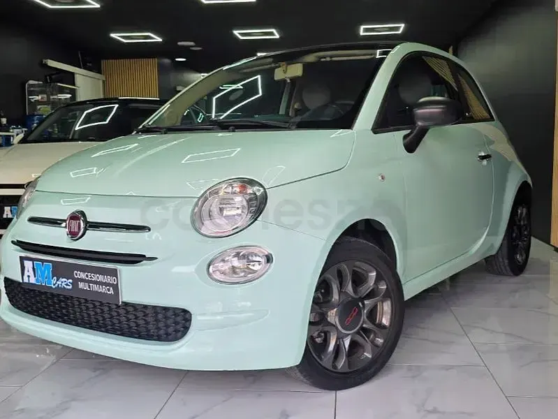 Usado Fiat 500 Mirror 69 CV (50 kW) 2018 Verde Berlina