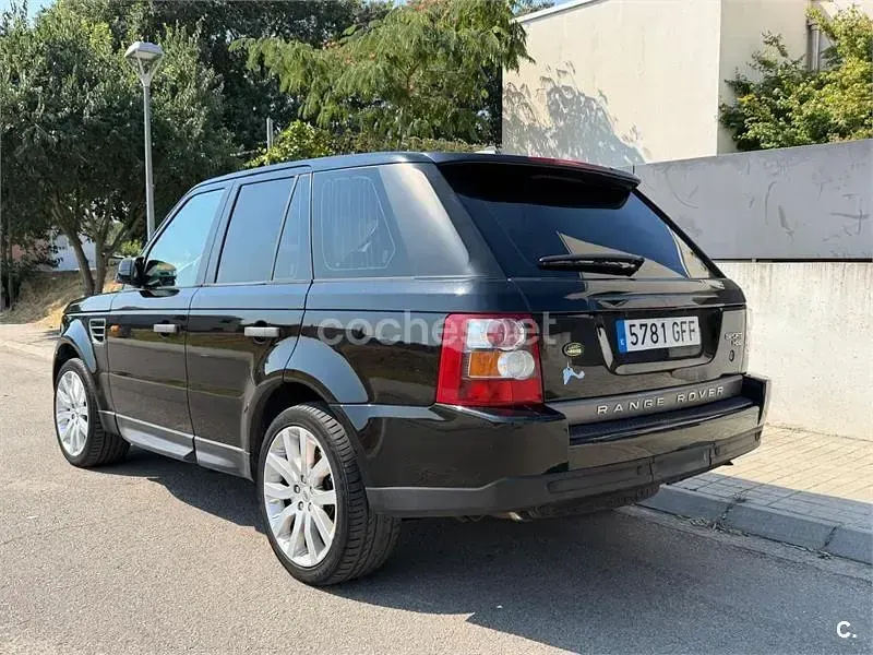 Usado Land Rover Range Rover Sport HSE 190 CV (139 kW) 2008 Negro SUV