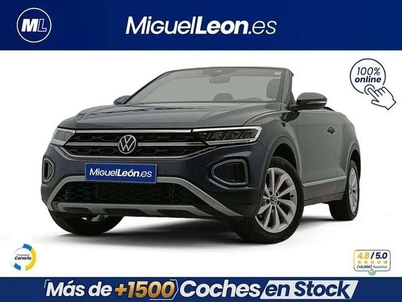 Usado VW T-Roc Style 110 CV (80 kW) 2023 Gris SUV