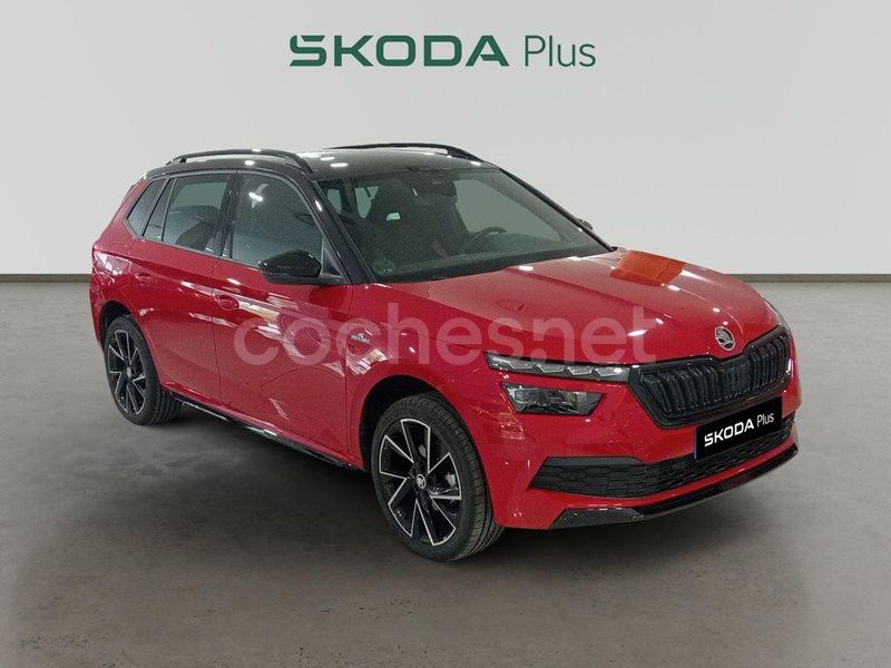 Rojo Usado 2023 Skoda Kamiq Monte Carlo SUV | 24.790 € (Precio justo) - Imagen 1/4