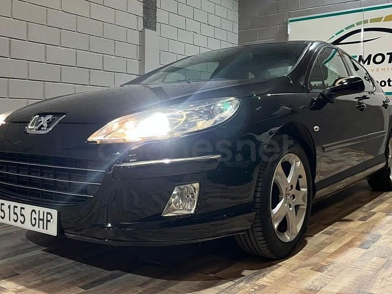 Usado Peugeot 407 Premium 136 CV (100 kW) 2008 Negro Berlina