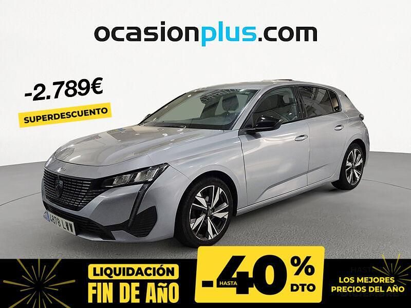 Gris / plata Usado 2022 Peugeot 308 Allure Berlina | 15.250 € (Precio justo) - Imagen 1/4