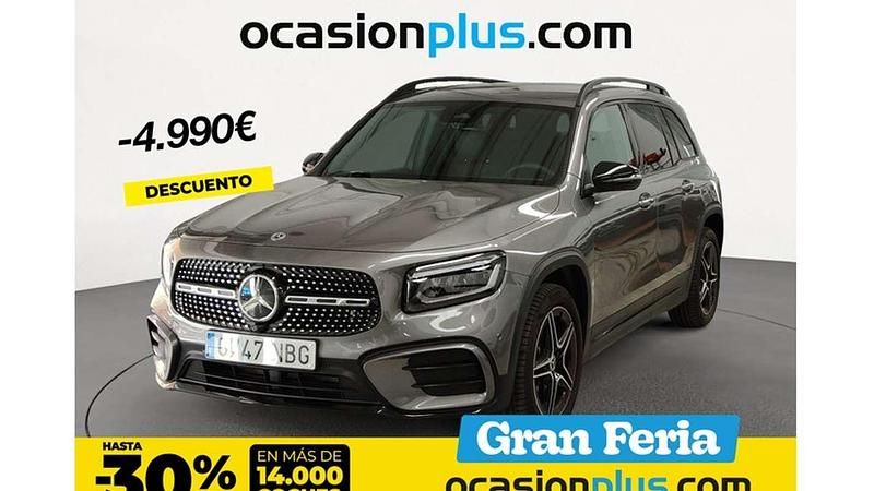Gris Usado 2025 Mercedes GLB200 SUV | 49.910 € (Un poco caro) - Imagen 1/4