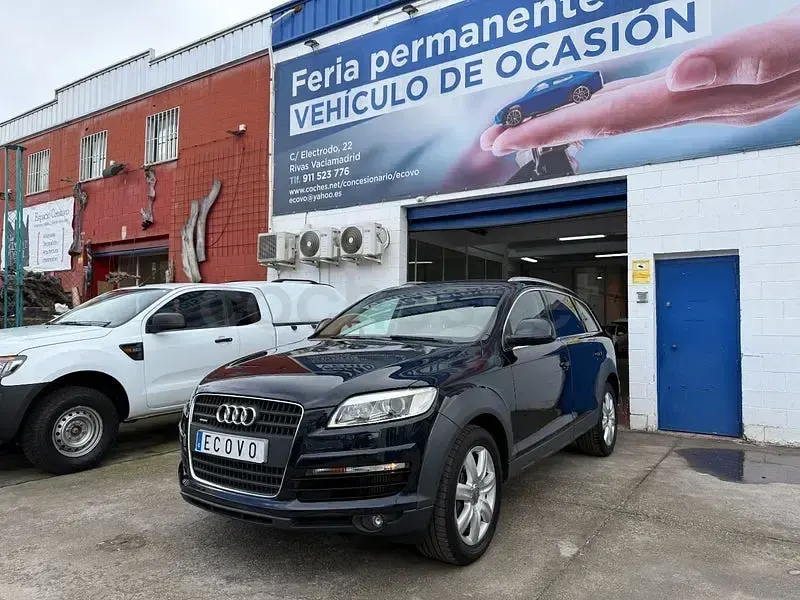Usado Audi Q7 240 CV (176 kW) 2008 Negro SUV