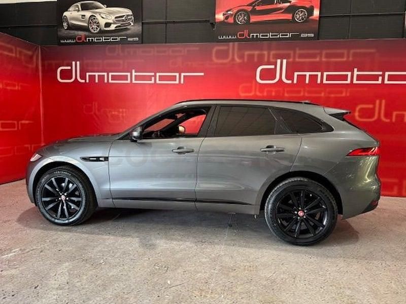 Usado Jaguar F-Pace R-Sport 300 CV (220 kW) 2017 Gris / plata SUV