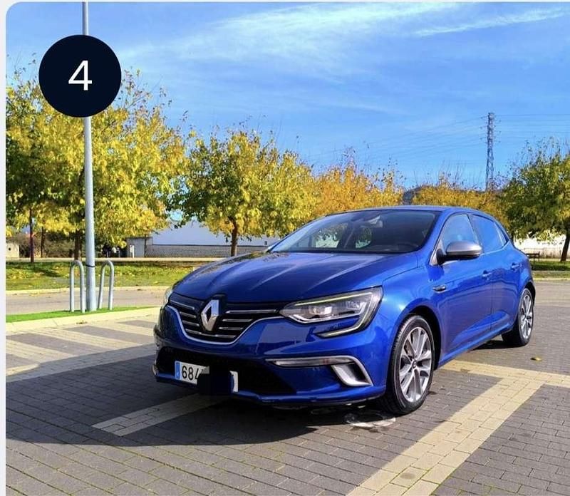 Usado Renault Mégane GT Line GT-Line 132 CV (97 kW) 2017 Azul Utilitario