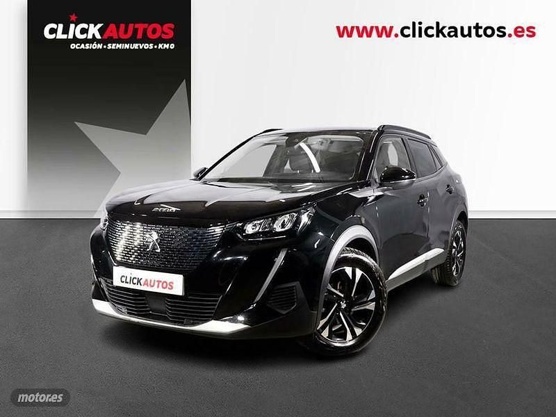 Negro Usado 2022 Peugeot 2008 Allure SUV | 15.500 € (Precio justo) - Imagen 1/4