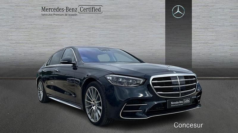 Usado Mercedes S500 435 CV (319 kW) 2021 Negro Berlina