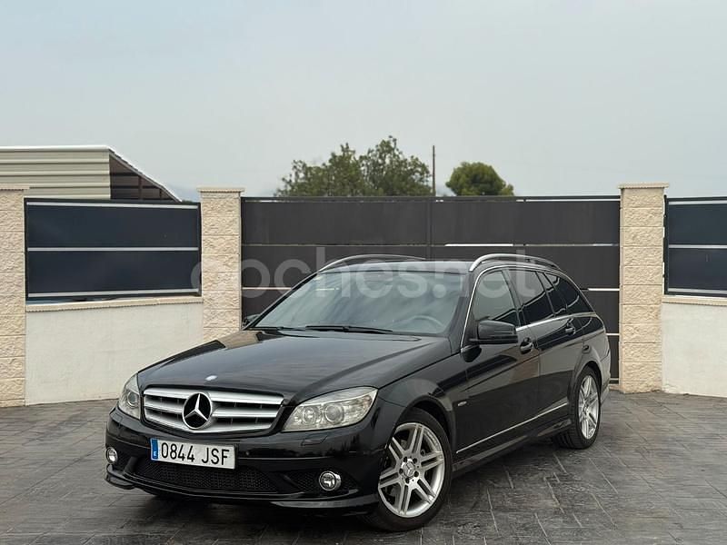 Negro Usado 2009 Mercedes C220 Avantgarde Familiar | 7999 € (Precio justo) - Imagen 1/4