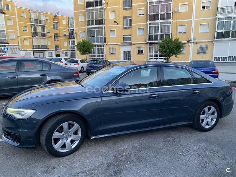 Usado Audi A6 190 CV (139 kW) 2016 Azul Berlina