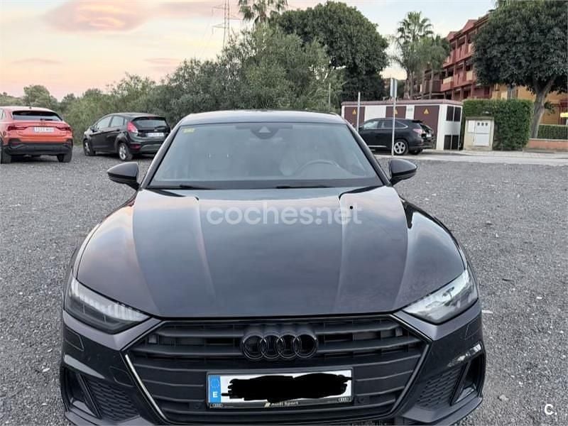 Usado Audi A7 204 CV (150 kW) 2020 Negro Berlina