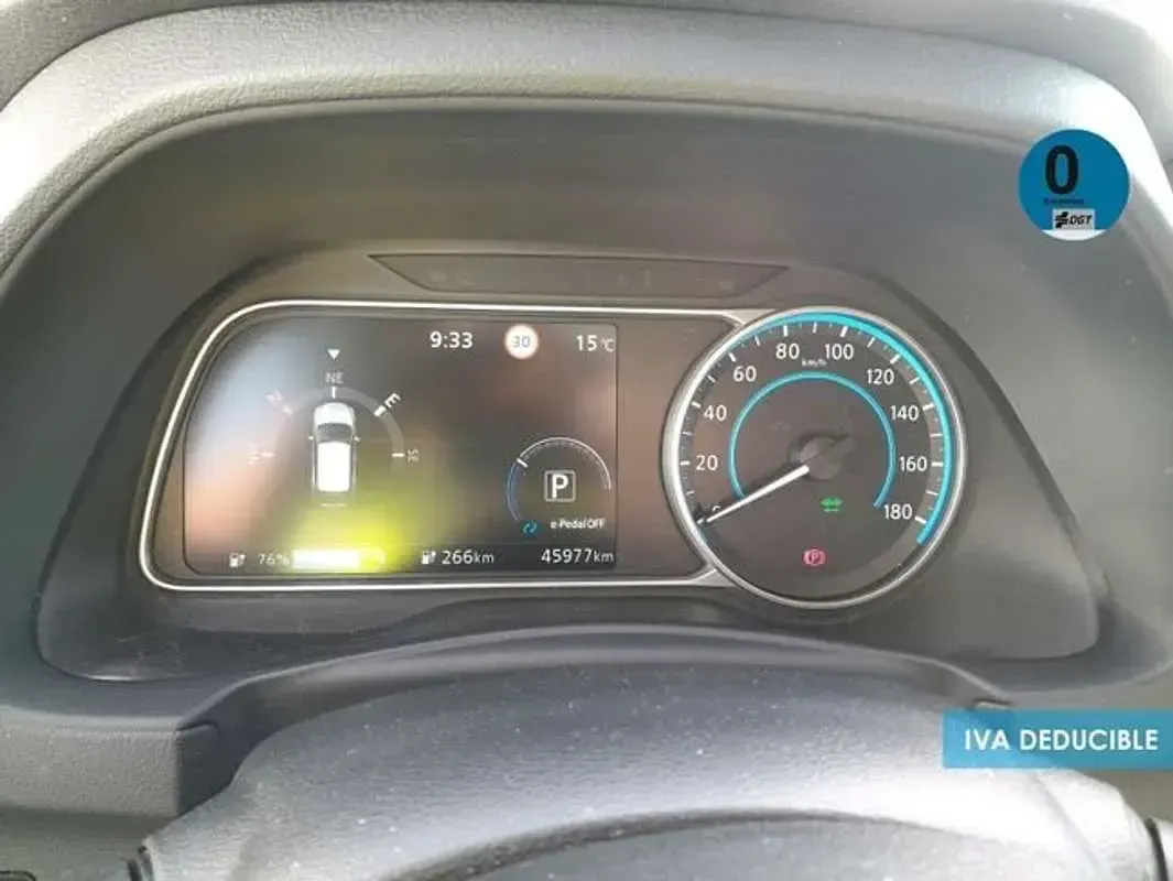 Usado Nissan Leaf Tekna 160 kW (218 CV) 2022 Blanco Utilitario