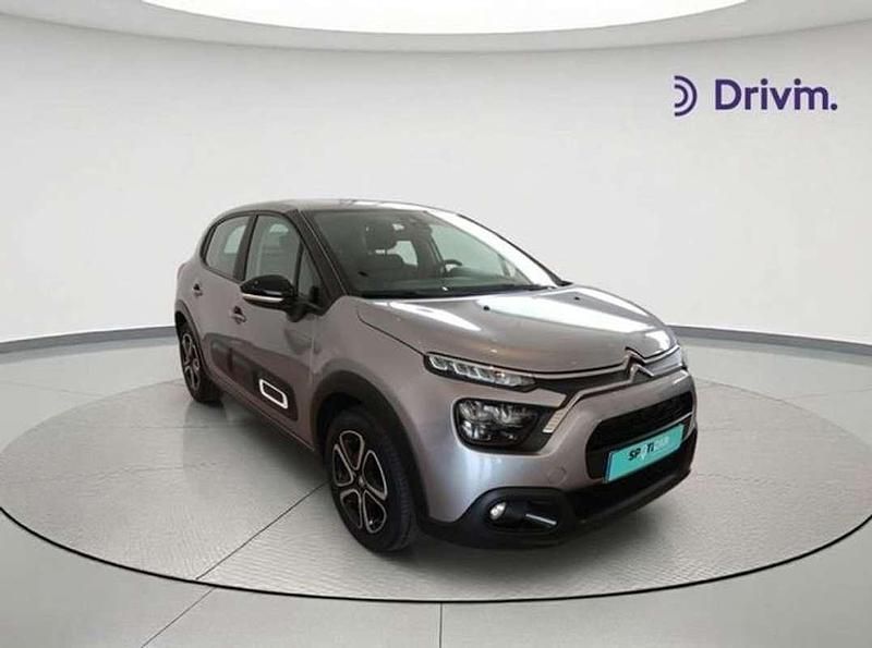 Usado Citroën C3 Feel 83 CV (61 kW) 2022 Gris Utilitario