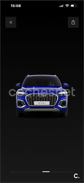 Usado Audi Q5 Sportback S-Line 367 CV (269 kW) 2023 Azul SUV