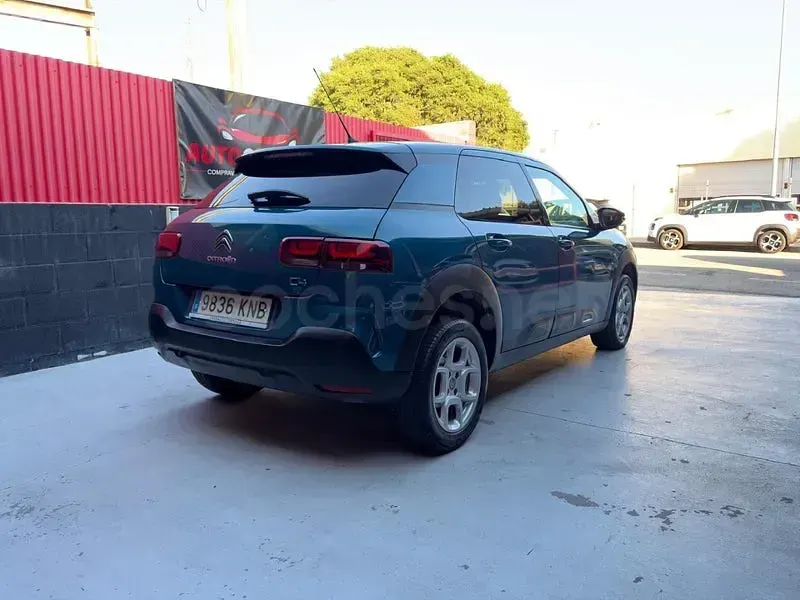 Usado Citroën C4 PureTech 110 CV (80 kW) 2018 Azul Berlina