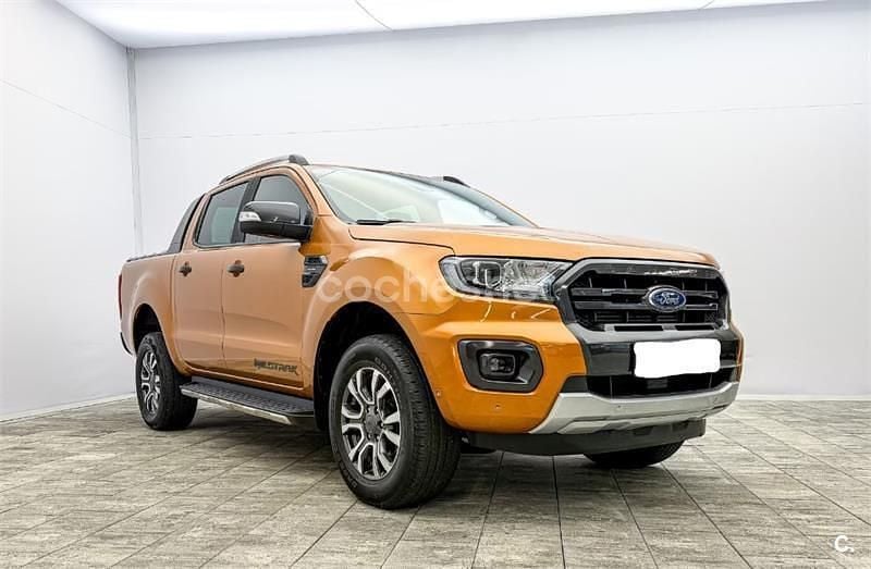 Marrón Usado 2022 Ford Ranger Wildtrack Recogida | 22.600 € - Imagen 1/4