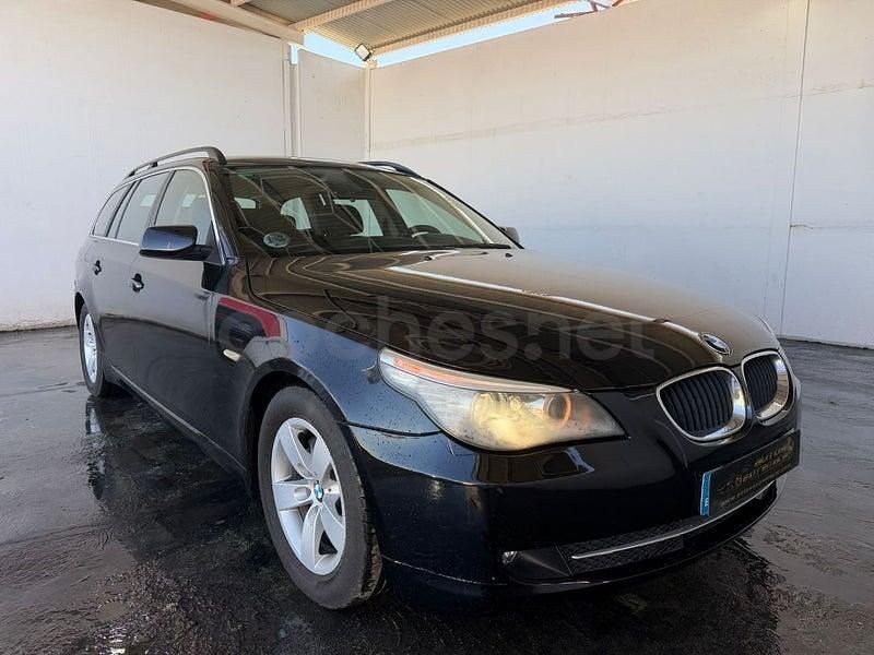 Usado BMW 520 Comfort Edition 177 CV (130 kW) 2009 Negro Familiar