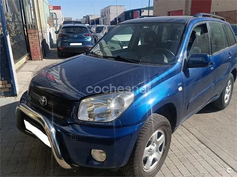 Usado Toyota RAV4 Luna 125 CV (91 kW) 2004 Azul SUV