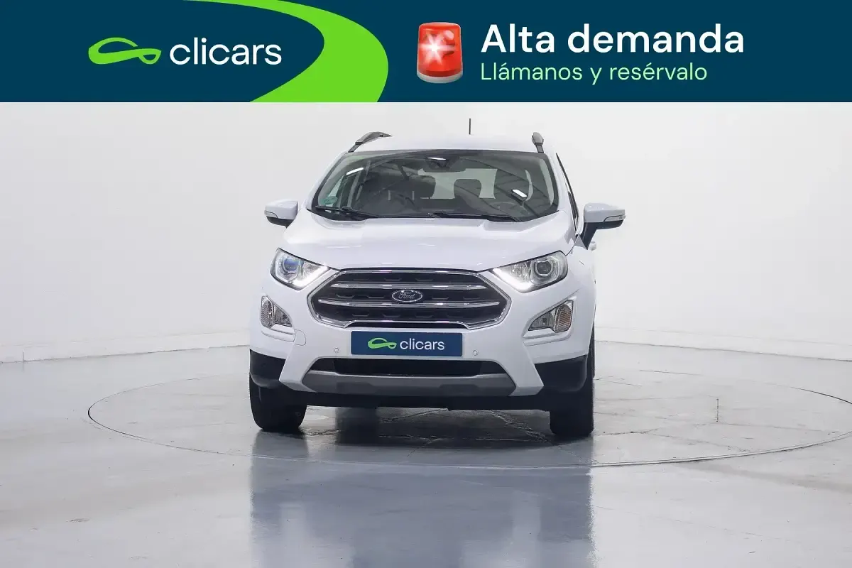 Usado Ford Ecosport Titanium 125 CV (91 kW) 2021 Blanco SUV