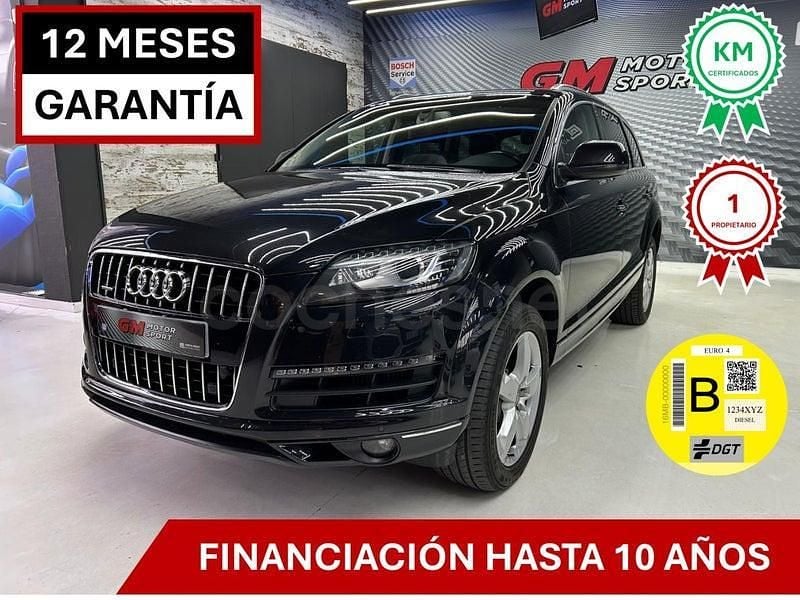 Usado Audi Q7 Sport 240 CV (176 kW) 2010 Negro SUV