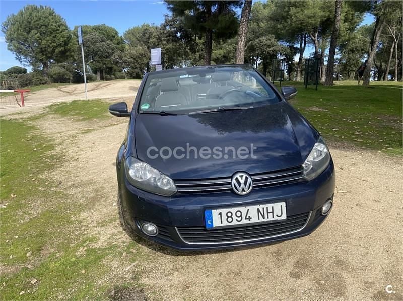 Usado VW Golf Cabriolet 150 CV (110 kW) 2015 Azul Descapotable
