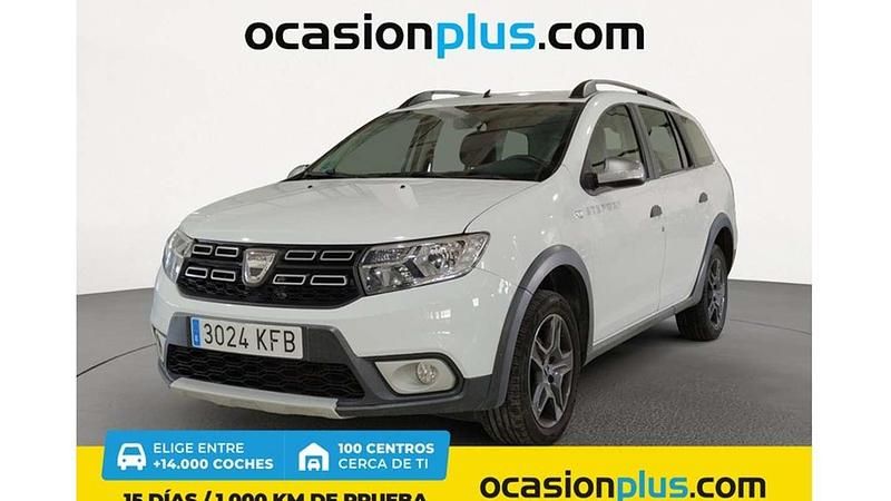 Blanco Usado 2017 Dacia Logan MCV Stepway Familiar | 11.990 € (Caro) - Imagen 1/4