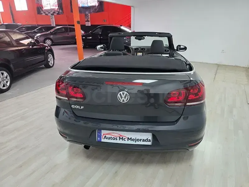 Usado VW Golf Cabriolet 105 CV (77 kW) 2013 Azul Descapotable