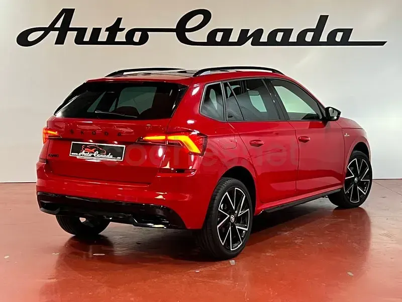 Usado Skoda Kamiq Monte Carlo 150 CV (110 kW) 2021 Rojo SUV