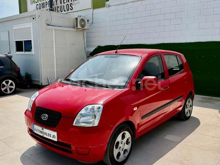 Rojo Usado 2007 Kia Picanto Utilitario | 3490 € (Precio justo) - Imagen 1/4