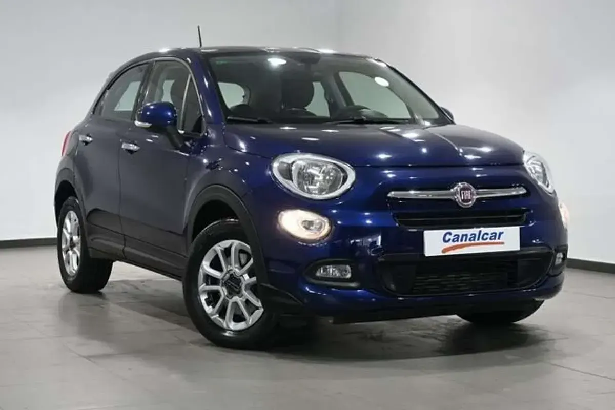 Usado Fiat 500X 95 CV (69 kW) 2017 Azul SUV